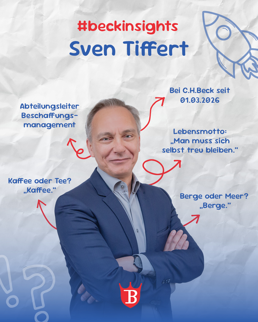 👨 Lerne die Menschen der Druckerei C.H.Beck kennen! 👨